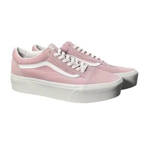 Vans Old Skool Stac Platform Wmns 11 / Men 9.5 Keepsake Lilac Suede Canvas Shoes